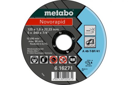   Metabo 1801,522,23 Novorapid Inox A 46-T   616273000 