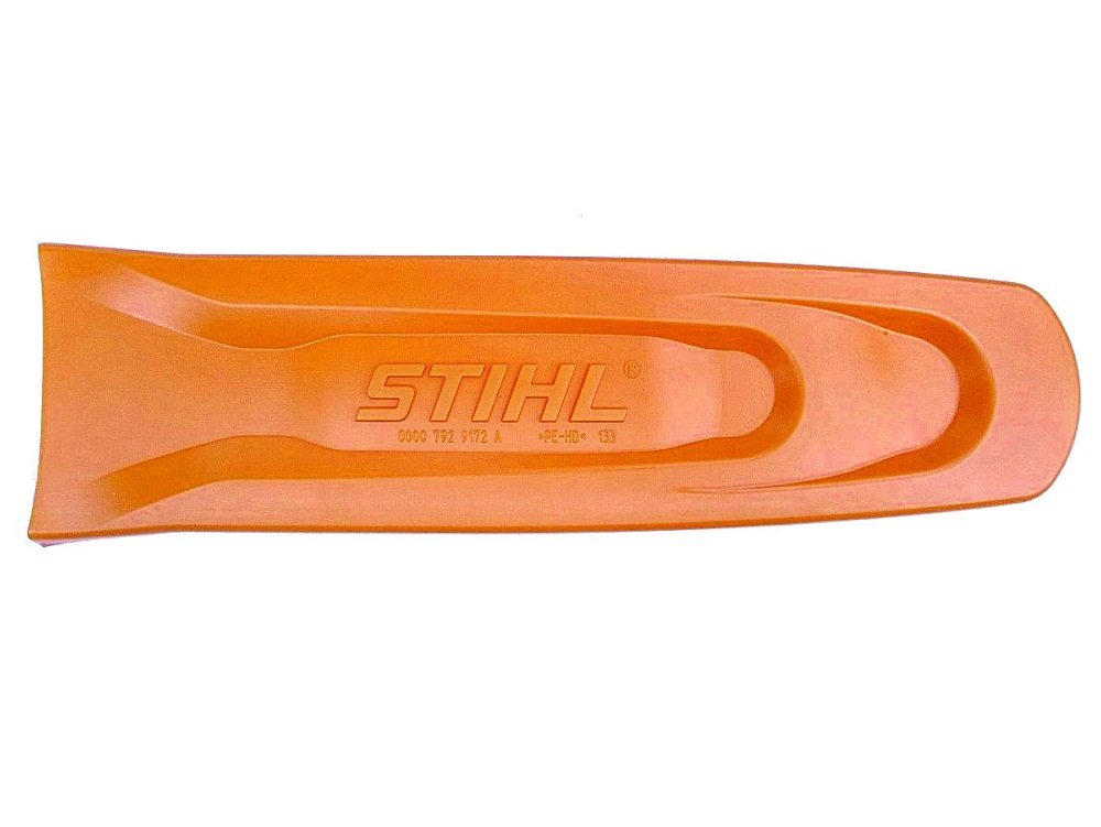 Чехол для шины 40-45 см комплектация Picco Stihl. Прочный кожух цепи для безопасной транспортировки бензопилы. Защищает цепь и работника.