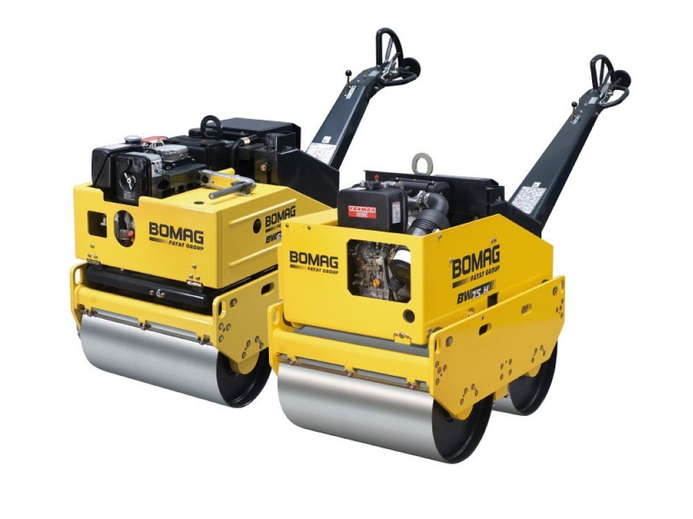 Каток ручной двухвальцовый BOMAG BW 75 H D/E 83400034-C4 купить - цена ...