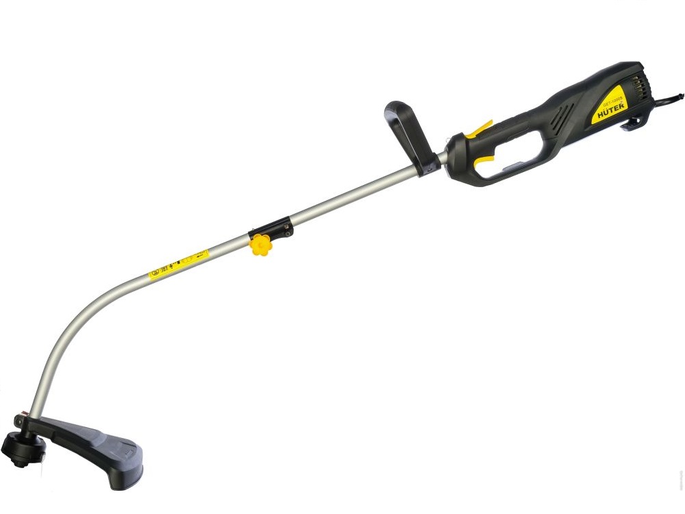 220В, 1000Вт, ширина скашивания - 350мм, леска - 2,0мм, разборная штанга, D-образная рукоятка, кордоуловитель