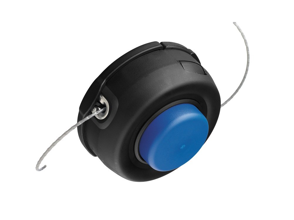 Триммерная головка T35 - собственная, эксклюзивная разработка компании Husqvarna. Оснащена полуавтоматической системой подачи триммерного корда, которая называется Tap’n go. Триммерный корд подается автоматически после удара триммерной головкой о поверхность земли. Таким образом пользователь всегда может контролировать подачу корда во время работы с инструментом. Для подачи корда нет необходимости останавливать инструмент или снимать его с ременной оснастки. Диаметр резьбы М12.