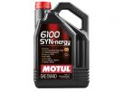 Моторное масло Motul 6100 SYN-NERGY 5W40 4л полусинтетическое автомобильное 107978