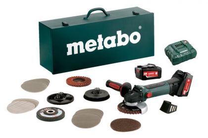     Metabo W 18 LTX 125 Quick Inox Set 600174880 