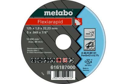   Metabo 1251,022,23 Flexiarapid Inox  60-R   616187000 