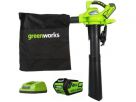   40V Greenworks GD40BVIIK4 2406907UB